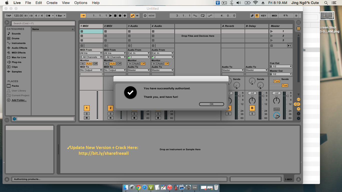 Ableton Live русификатор